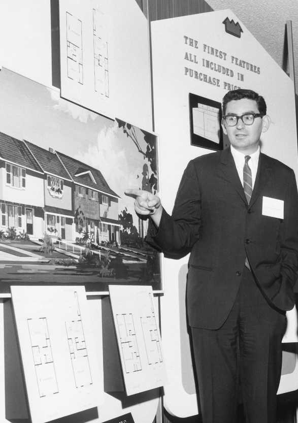 Hunched over his desk on Six Mile Road, on a plain piece of paper Eli drew the floor plan for his and Don’s first home . . . Eli gave his model home a name that was more aspirational than accurate: The Award Winner.